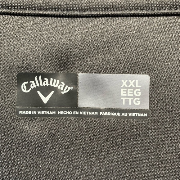 Callaway Quilted Full Zip Jacket - Picture 2 of 3